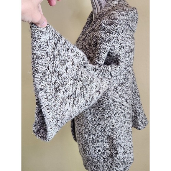 Vertigo Paris  Mohair Wool Blend Coat Cardigan Size M‎ Brown Gold Specks - Picture 4 of 14